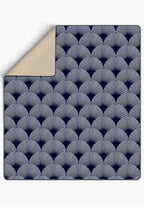 Addison Artdeco Navy Blanket