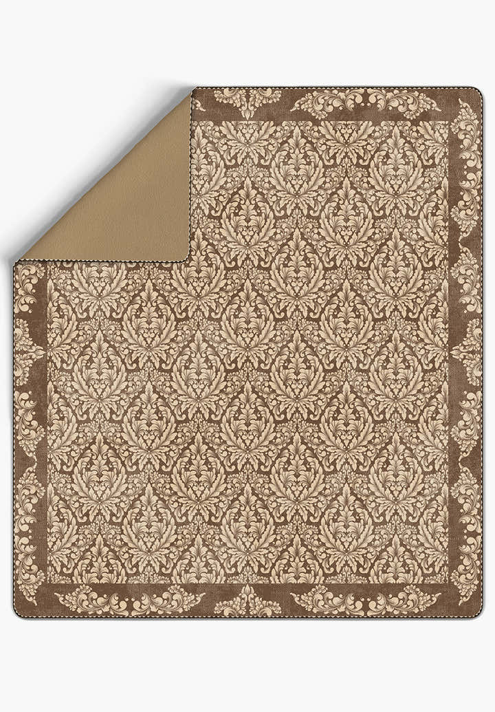 Odessa Brown Bed Throw Blanket