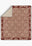 Odessa Terracotta Damask Blanket