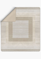 Mila Cream Beige Blanket Throw