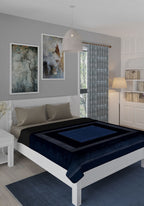 Mila Navy Soft Blanket