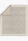 Thalia Beige Blanket Throw