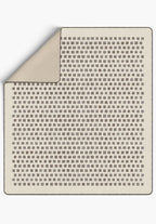 Thalia Beige Blanket Throw