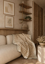 Thalia Brown Soft Blanket