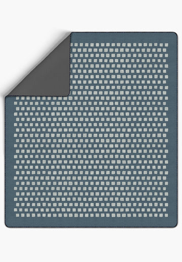 Thalia Teal Blanket