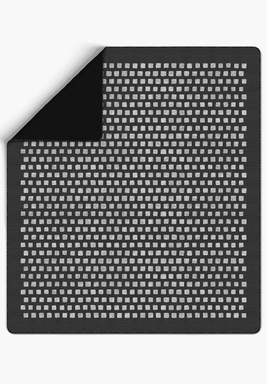Thalia Dark Gray Blanket Throw