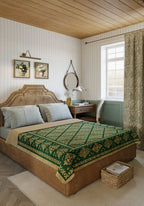 Rhean Green Celtic Blanket
