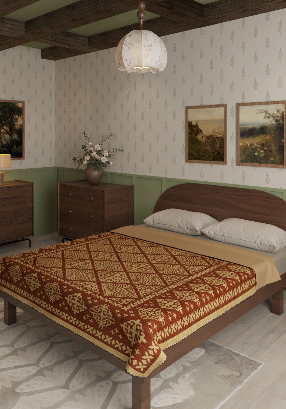 Rhean Southwestern Brown Blanket