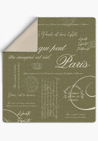 Emeric Olive Green Blanket