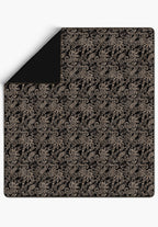 Elena Black Paisley Blanket