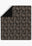 Elena Black Paisley Blanket