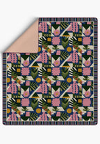 Zinnia Bauhaus Blanket Bedspread