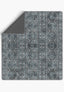 Dorothy Navy Blanket Bedspread