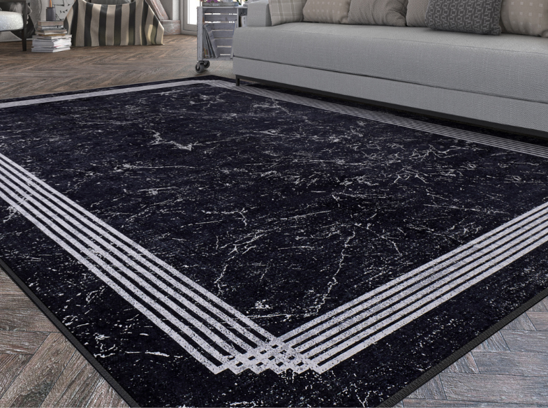 Black and White Rugs