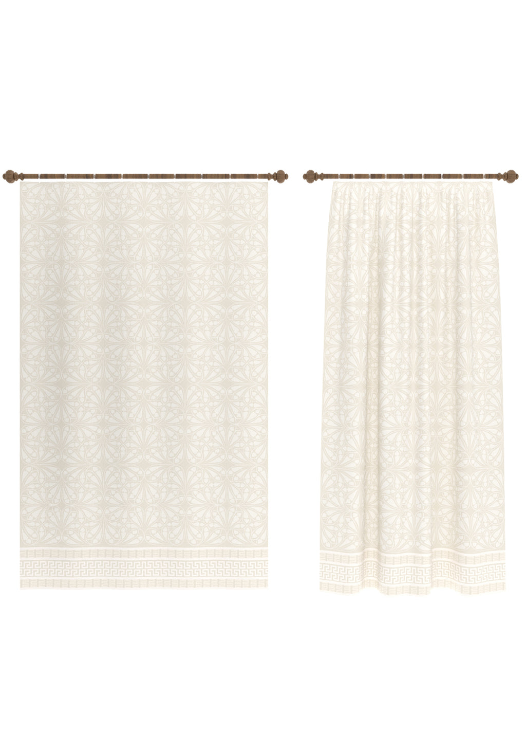 Alexis Off White Curtain