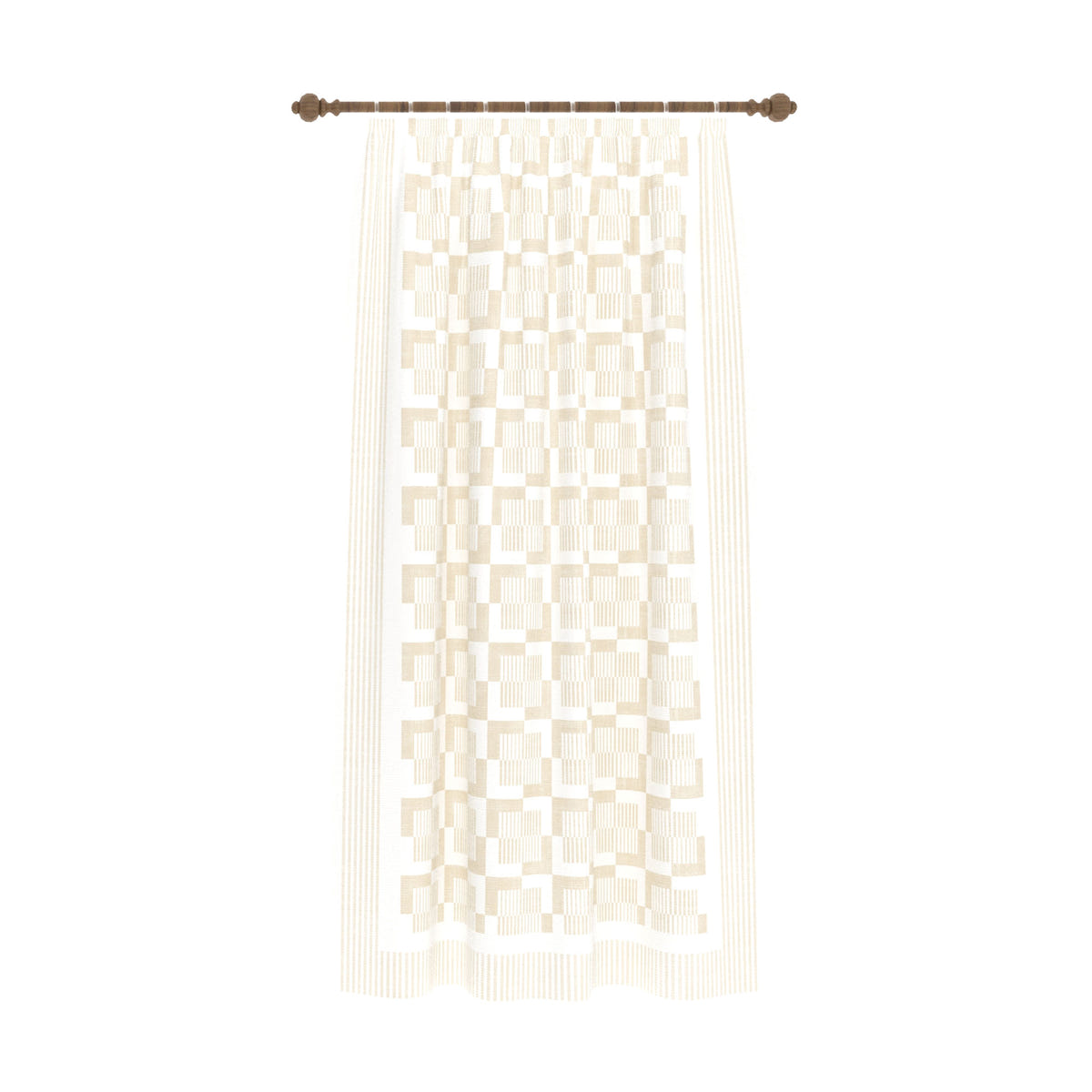 Berylle Ivory Curtain