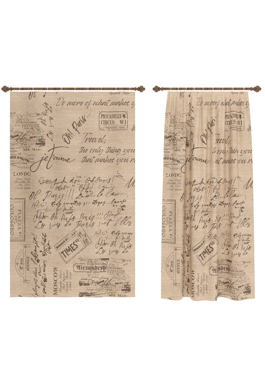 Memora Vintage French Curtain