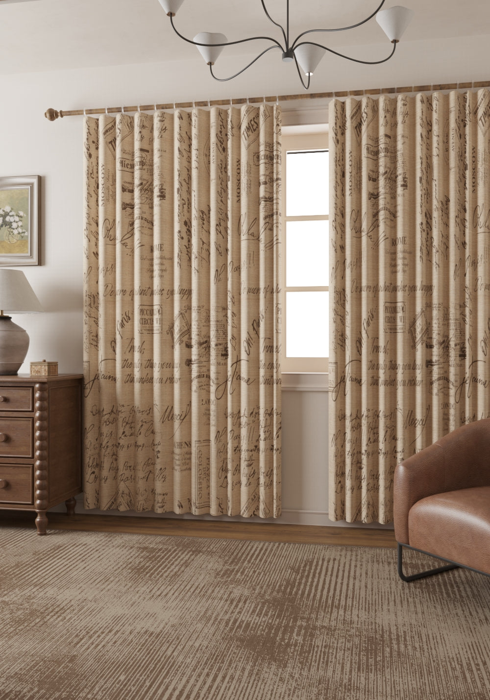 Memora Vintage French Curtain