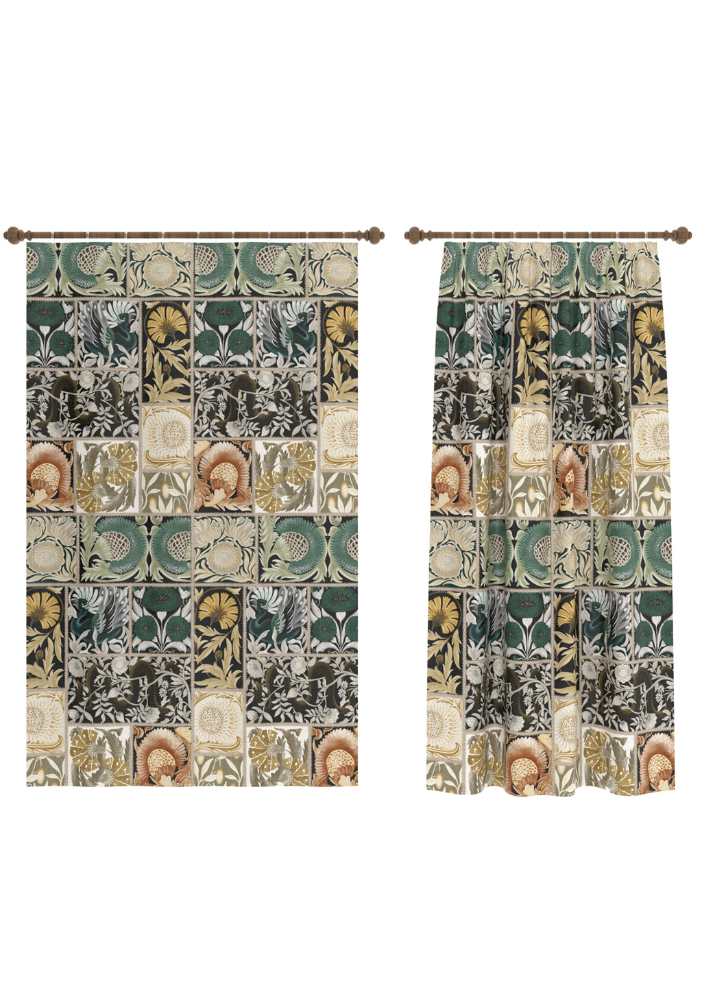 Nerida Patchwork Curtain