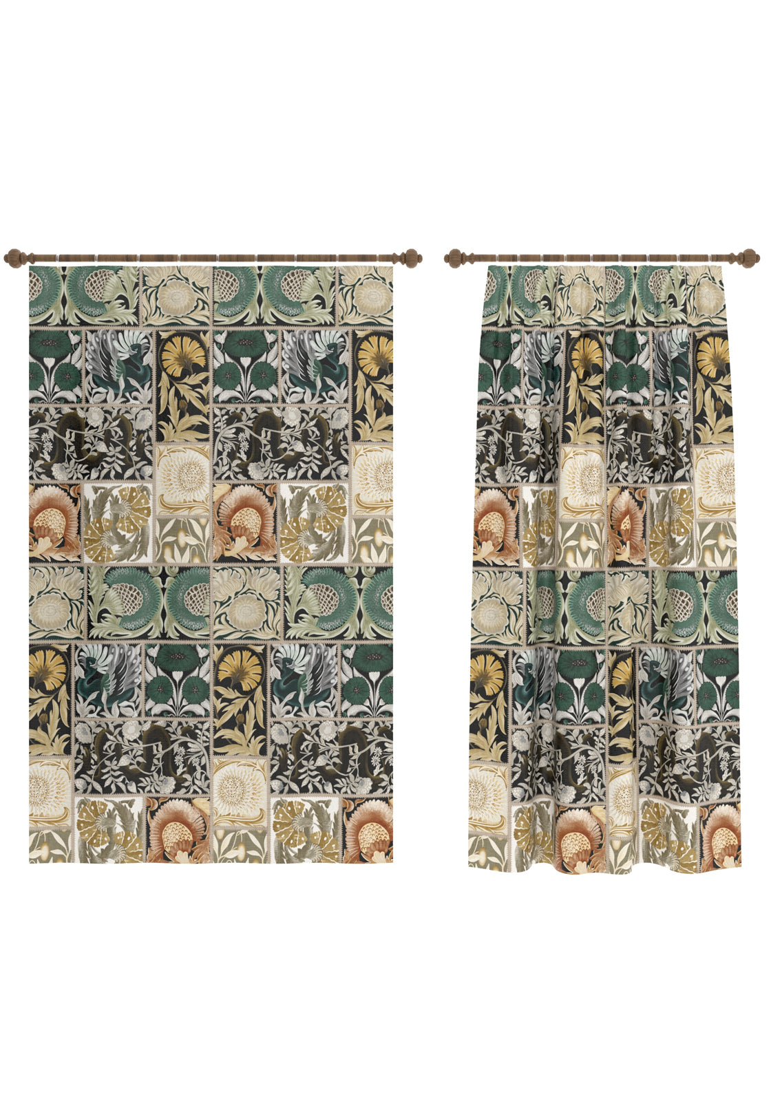 Nerida Patchwork Curtain