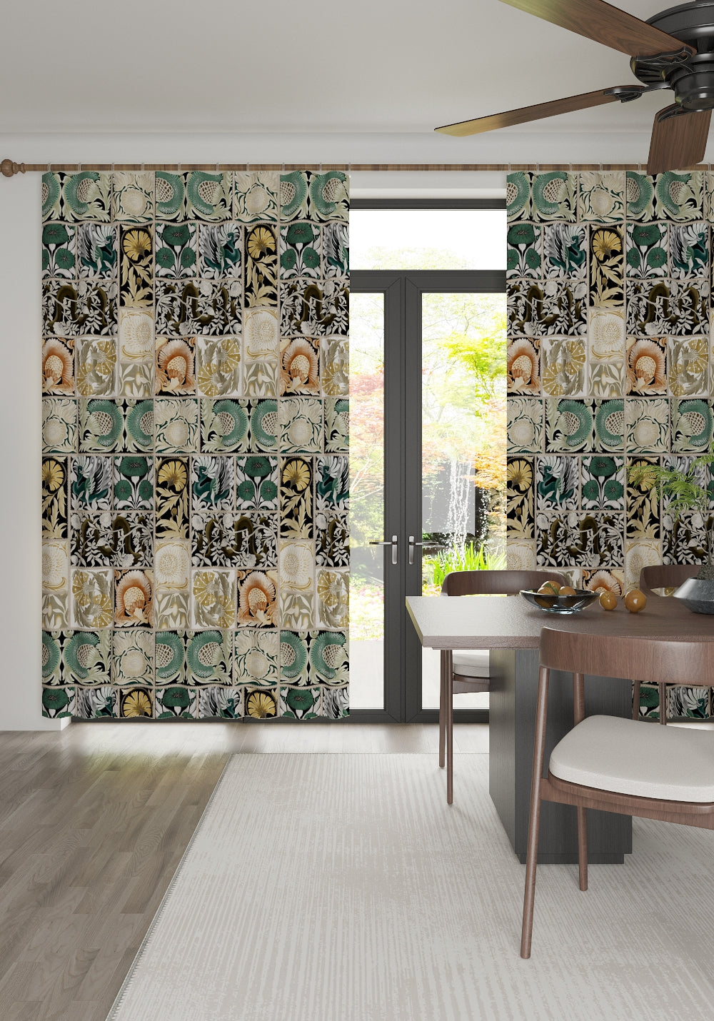 Nerida Patchwork Curtain