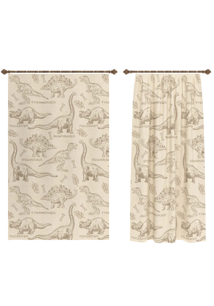 Daxon Kids Dinosaur Curtain