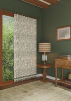Liliane Damask Sage Green Curtain