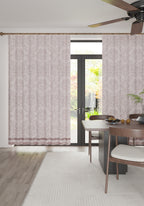 Liliane Blush Pink Damask Curtain