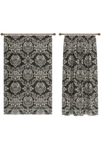 Liliane Black Gothic Curtain