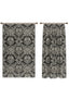 Liliane Black Gothic Curtain