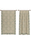 Odessa Sage Green Damask Curtain