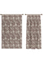 Thalassa Burgundy Vintage Curtain