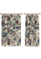 Leandro Geometric Mid Century Curtain