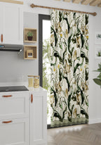 Evelina Ivory Botanical Curtain