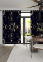 Noctara Dark Navy Celestial Curtain