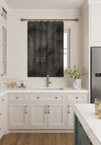 Oliver Charcoal Striped Curtain