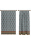 Sanctuaire Blue Victorian Curtain