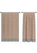Sanctuaire Beige Floral Curtain