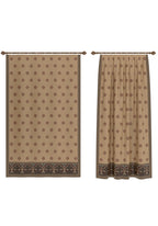 Sanctuaire Tan Victorian Curtain