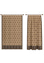 Sanctuaire Tan Victorian Curtain