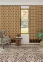 Sanctuaire Tan Victorian Curtain