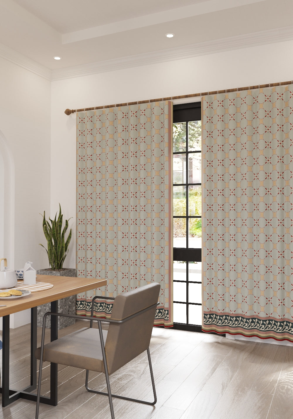 Eloise Block Print Curtain