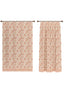 Isolde Burnt Orange Curtain