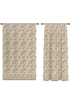 Isolde Taupe Bird Curtain