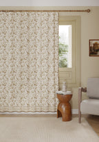 Isolde Taupe Bird Curtain