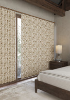 Isolde Taupe Bird Curtain