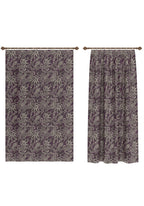 Elena Purple Paisley Curtain