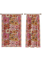 Cherry Vintage Floral Curtain