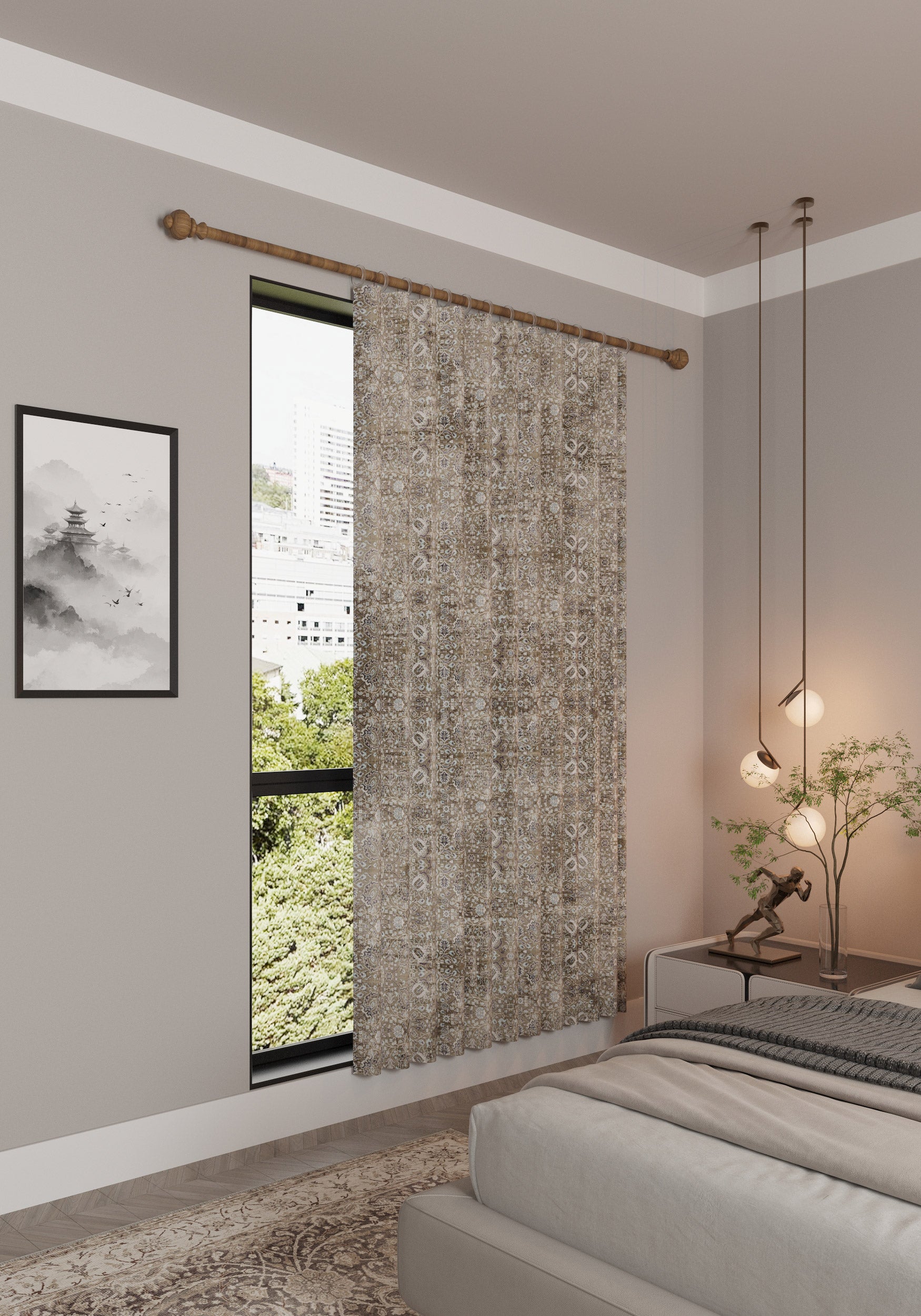 Dorothy Brown Farmhouse Curtain