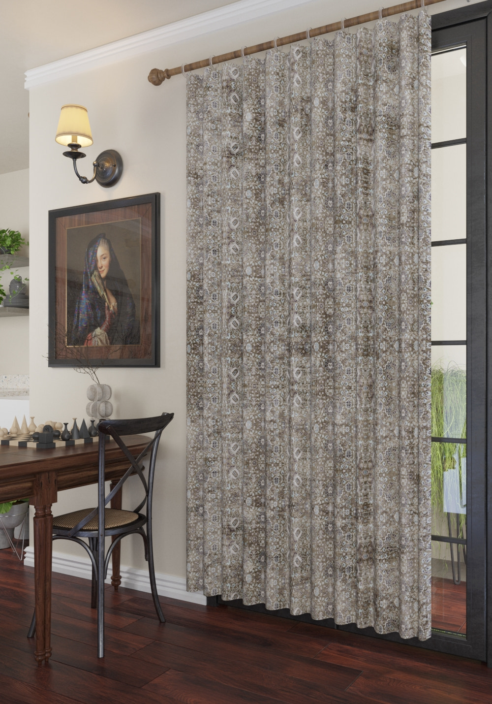 Dorothy Brown Farmhouse Curtain